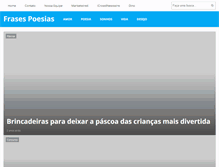Tablet Screenshot of frasespoesias.com